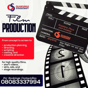 Crafting Stories That Matter: Inside Olakunle StageCraft Film Production